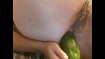 Dildo Cucumber sex