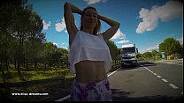 Trucker Flashing sex