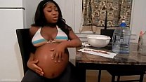 Pregnant Ebony sex
