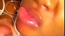 Huge Ebony Facial sex