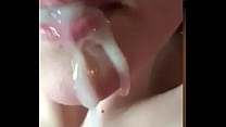 Amateur Cum Swallow sex