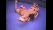 Mixed Wrestling Femdom sex