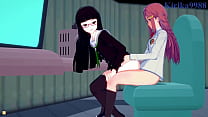 Anime Lesbian Sex sex