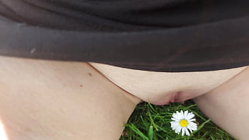 Masturbating Outdoors sex