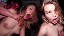 Blonde Girl Fucked Doggystyle sex