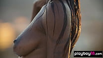 Natural Ebony Boobs sex