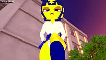 Ankha Footjob sex