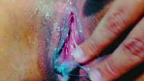 Closeup Creampie sex