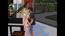 Blonde 3d sex