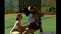 Outdoor Threesome sex