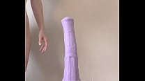 Solo Big Dildo sex