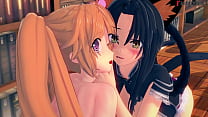 Anime Lesbian Sex sex