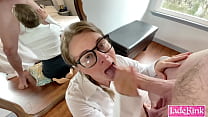 Glasses Blowjob sex