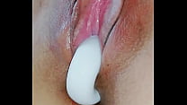 Shaved Pussy Anal Plug sex