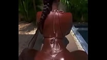 Oiled Black Booty sex