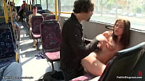 Public Bus Blowjob sex