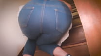 Butt Creampie sex