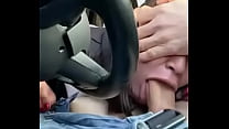 Car Blowjob sex