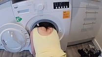 Stuck In Washing sex