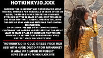 Gold Dress sex