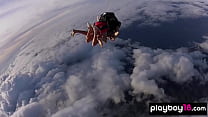 Skydiving sex