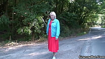 Blonde Old Woman sex