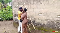 African Outside Bbw sex