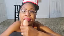 Ebony Pov Blowjob sex