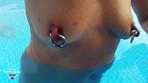 Stretched Nipple Piercings sex