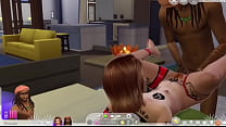Sims 4 Interracial sex