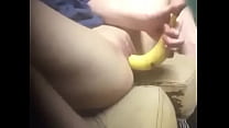 Banana Masturbation sex