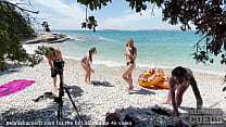 Topless Beach sex