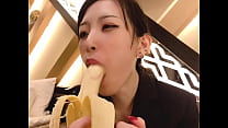Banana Blowjob sex