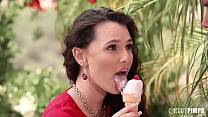 Licking Cream sex