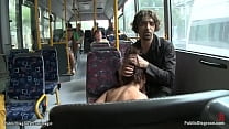 Bus Blowjob sex