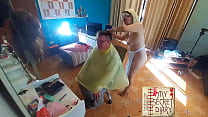 Naked Barber sex