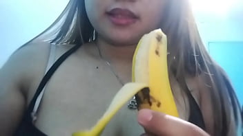 Sucking Banana sex