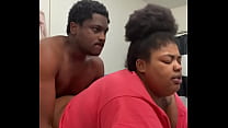 Ebony Bathroom sex