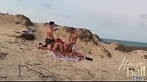 Grupal Na Praia sex