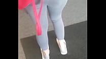 Ass In Leggings sex