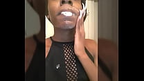 Ebony Facial sex