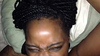 Amateur Ebony Cumshot sex