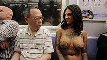 Topless Public sex
