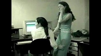 Office Lesbians sex