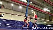 Lesbian Wrestling sex