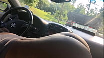 Sucking In The Car sex