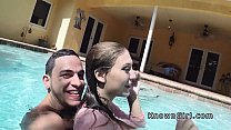 Teen In Pool sex