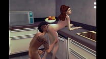 Cum Kitchen sex