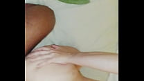 Interracial Ass Eating sex