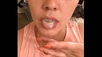 Licking Cum With Tongue sex